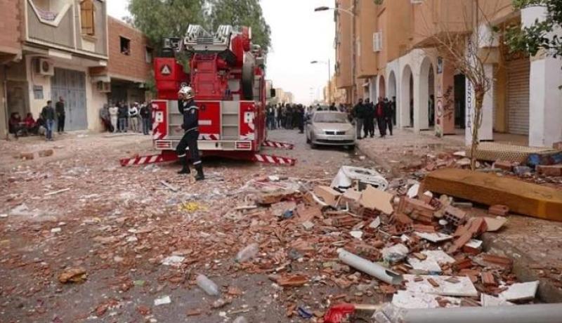 معسكر.. إصابة 3 أشخاص في انفجار متبوع بحريق بمسكن