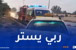 5 ضحايا في حادث مرور بوهران