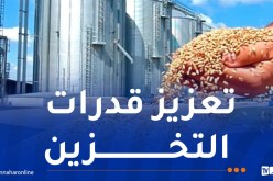 العاصمة: إنجاز مركز جواري لتخزين الحبوب بسعة 5000 طن