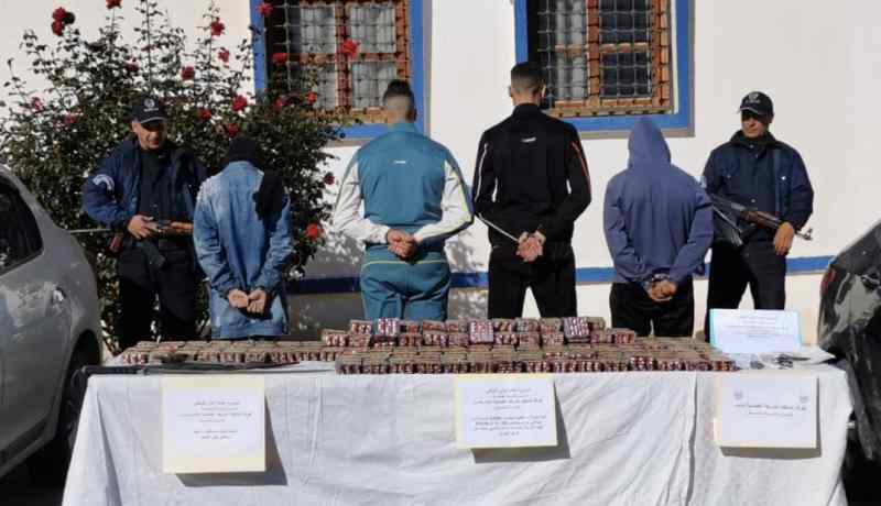 خنشلة: توقيف 4 أشخاص من بينهم فتاة وحجز 23 ألف قرص مهلوس