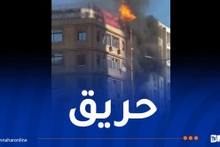 العاصمة.. اندلاع حريق قرب أحد الفنادق بباب الزوار