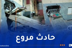 جريحان في اصطدام شاحنة بجدار عمارة في البليدة