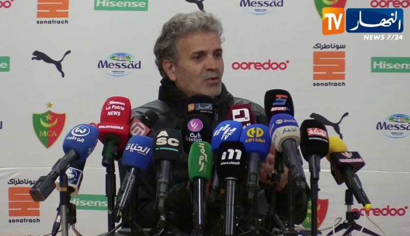 بن يحيى: “لا يوجد أيّ سبب للقلق والتعادل أمام الشلف يحمل الكثير من الإيجابيات”