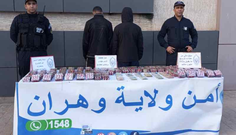 في عملية تفكيك شبكة متاجرة.. حجز 20 ألف قرص “صاروخ” بوهران
