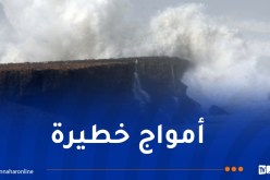 أمواج عاتية وخطيرة تضرب 5 سواحل