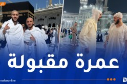 حجام يستغل فترة الراحة لأداء مناسك العمرة