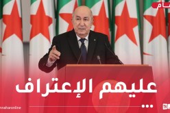 الرئيس تبون: يدّعون الحضارة ويفتخرون بسلب جماجم على أنها غنائم!