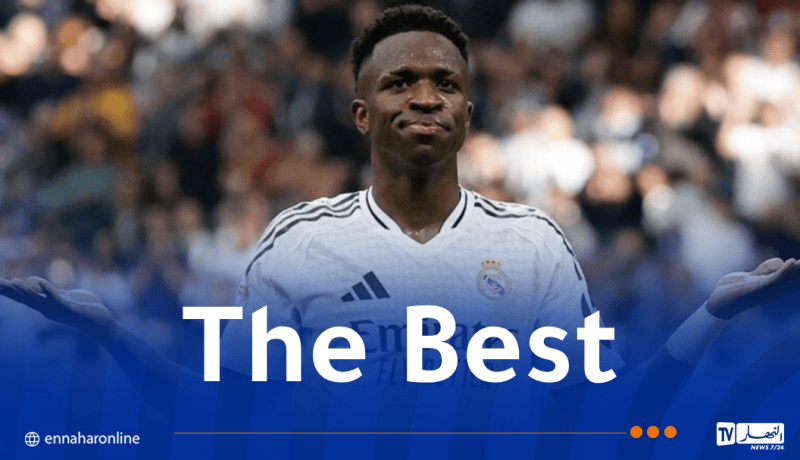 فيني جونيور يتوج بجائزة أفضل لاعب في العالم “THE BEST 2024”