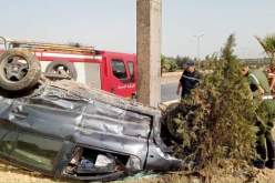 خنشلة.. إصابة 7 أشخاص في حادث انقلاب سيارة