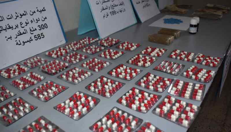 المسيلة: حجز كميات من المخدرات والمؤثرات العقلية وتوقيف مروجيها بالشلال