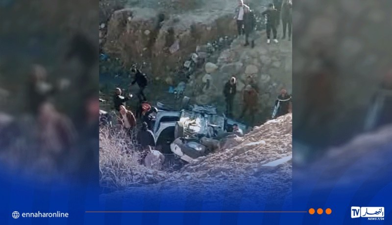 المدية.. قتيلان و3 جرحى في انقلاب سيارة وسقوطها في منحدر
