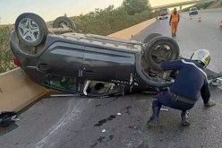 سكيكدة.. 5 جرحى في حادث انقلاب سيارة 