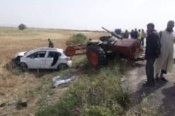 تيارت.. قتيل وجريح في حادث اصطدام بين سيارة وجرار