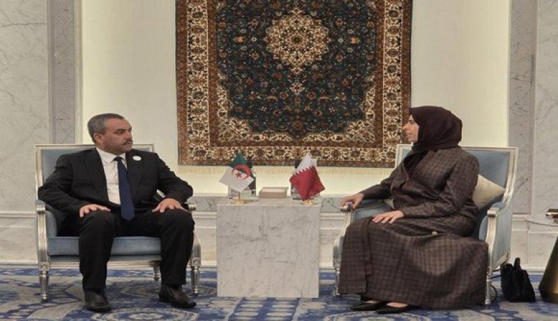 وزير التربية يتباحث مع نظيرته القطرية