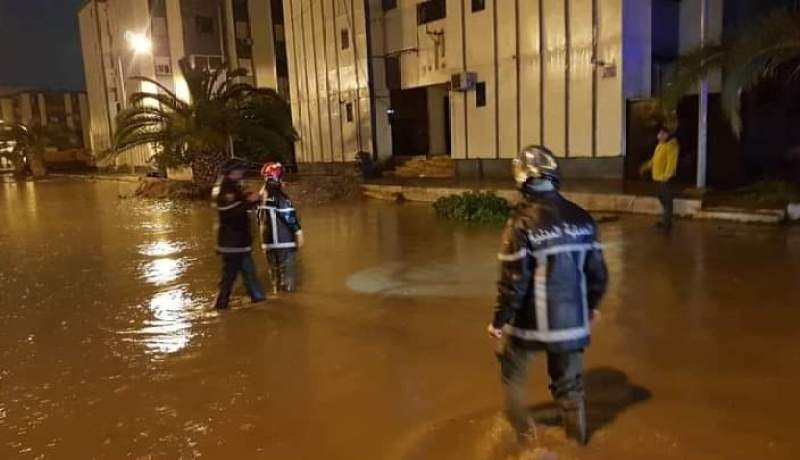 التقلبات الجوية: هذه حصيلة تدخلات الحماية المدنية