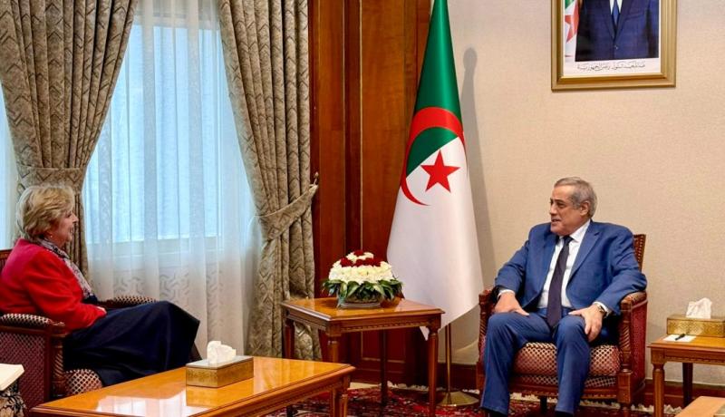 العرباوي يتباحث تعزيز الشراكة “الجزائرية-الأمريكية” مع سفيرة أمريكا بالجزائر