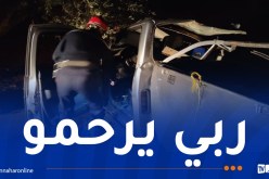 وفاة شخص إثر إصطدام سيارة بشجرة في معسكر