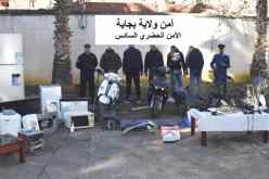 بجاية: تفكيك شبكة لصوص وحجز معدات مسروقة مخبأة داخل مسكن