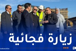 غريب يُعاين مراحل تنفيذ مشروع قصر المعارض الجديد