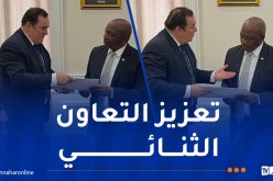 وزير الإتصال يستقبل من قبل الوزير الأول لمملكة ليسوتو