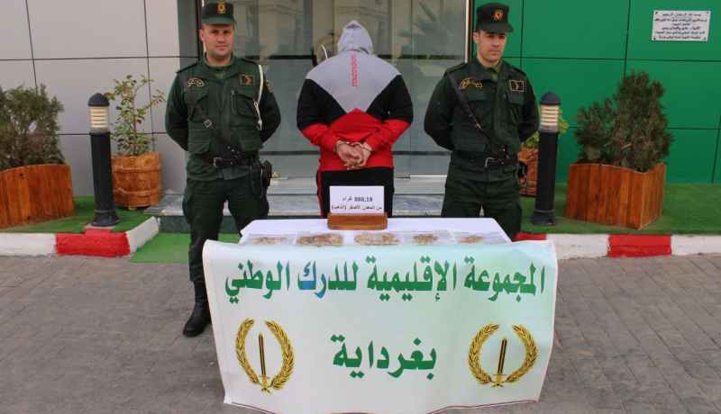 توقيف مركبة محمّلة بالمعدن الأصفر على الطريق الوطني رقم 01 ببريان