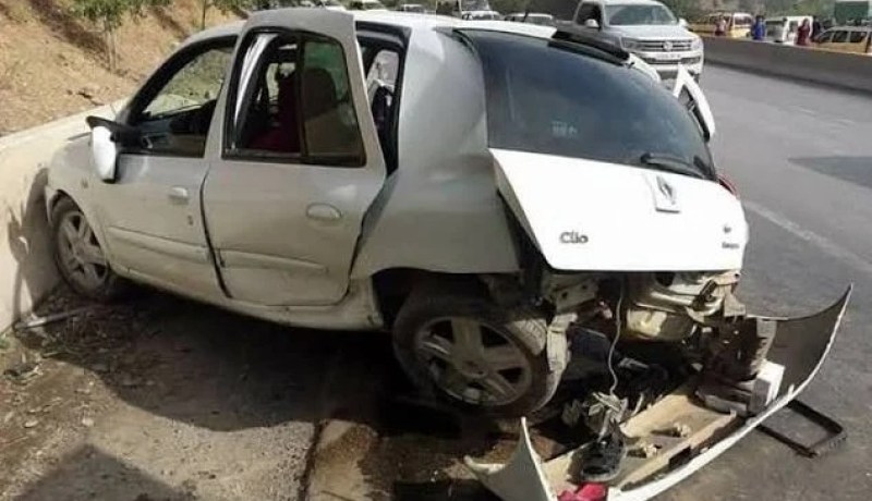 المسيلة : 4 جرحى في حادث إنحراف سيارة بالمعاريف