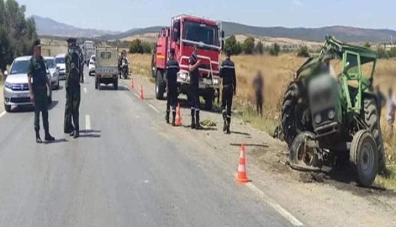 الجلفة.. وفاة شخص في حادث اصطدام بين سيارة وجرار