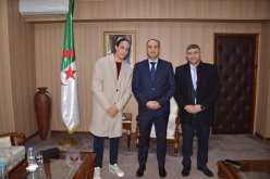 بالصور.. الوزير صادي يستقبل البطلة الأولمبية إيمان خليف