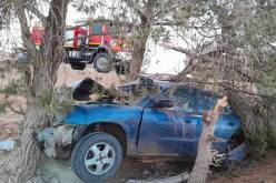 البيض.. 6 جرحى في انحراف وانقلاب سيارة