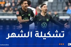 عمورة يقود تشكيلة الشهر في “البوندسليغا”