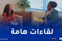 منصوري تناقش تعزيز الشراكة الجزائرية الأممية في مجال السلم والأمن