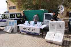 المغير: توقيف شخص وحجز 7540 علبة سجائر أجنبية مهربة