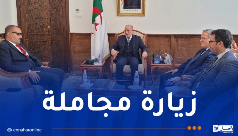وزير الشؤون الدينية يستقبل سفير الجزائر لدى السنغال