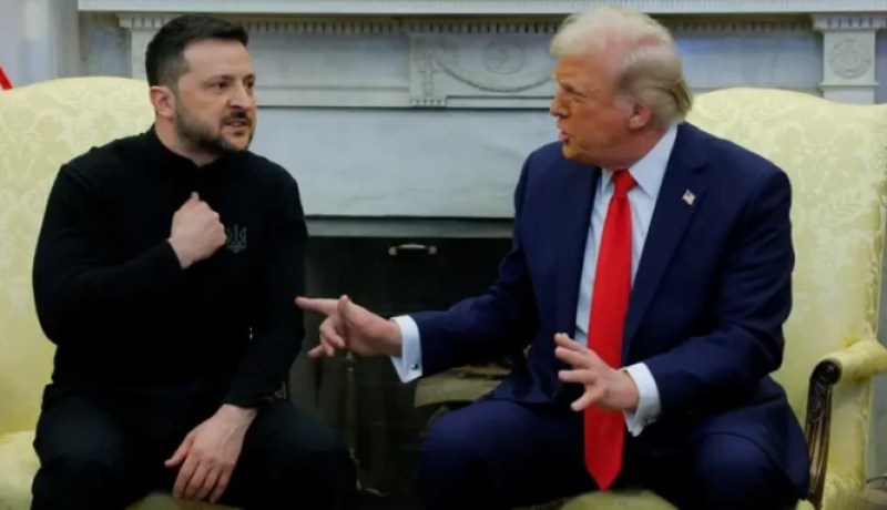 ترامب يوبخ زيلينسكي ..”عليك أن تكون ممتنا لنا والموافقة على وقف إطلاق النار”