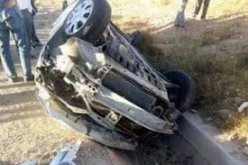 عين الدفلى.. 5 جرحى في حادث انحراف سيارة