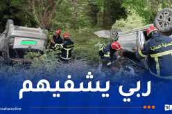 سكيكدة.. 5 جرحى في انحراف وانقلاب سيارة