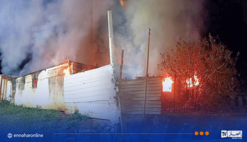 بومرداس.. حريق بابتدائية وسط حي 1414 عدل في حلايمية