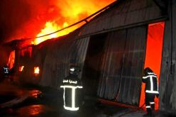 سطيف.. حريق داخل مطاحن الهضاب