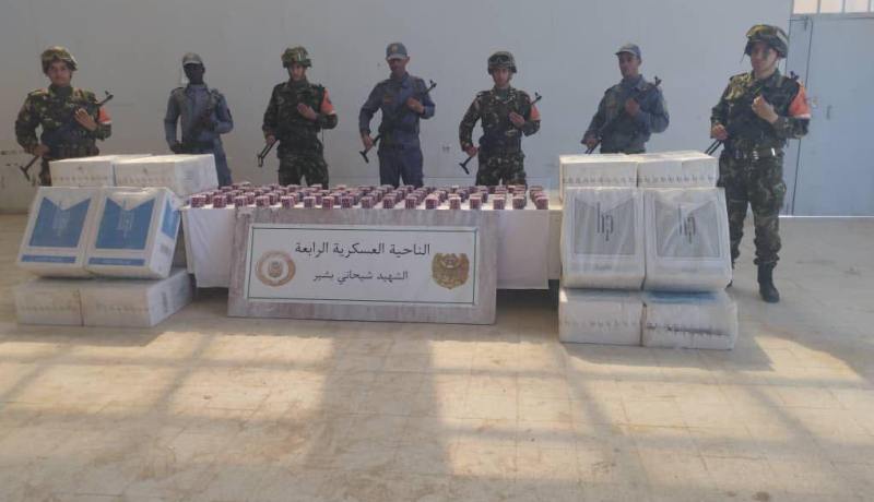 إحباط محاولة تهريب 128100 قرص مهلوس وسجائر أجنبية بورقلة