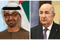 الشيخ محمد بن زايد آل نهيان يهنئ الرئيس تبون يعيد الفطر 