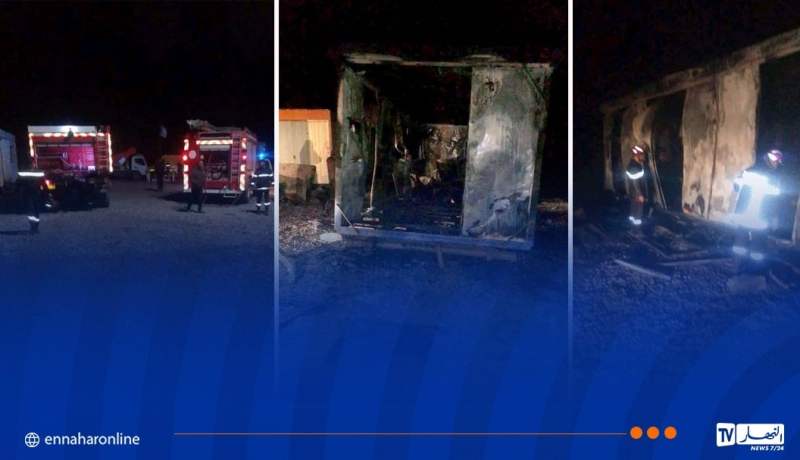 تبسة.. إخماد حريق بمنجم حديد الشرق في بوخضرة