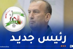مراد بوسبت يفوز برئاسة الاتحادية الجزائرية لكرة اليد