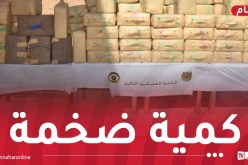 إحباط محاولة إدخال 25 قنطارا من الكيف قادمة من المغرب