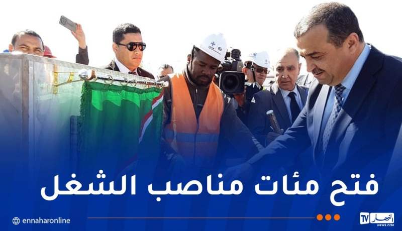 وضع حجر الأساس لمشروع ضخم بالعبادلة في بشار