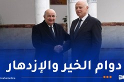الرئيس تبون يهنئ قيس سعيد بمناسبة الذكرى الـ60 لعيد إستقلال تونس
