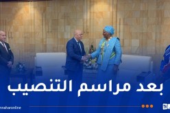 ربيقة يُستقبل من طرف رئيسة جمهورية ناميبيا