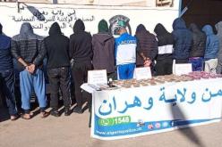 وهران: توقيف 14 مروّجا للمخدرات وحجز 6 كلغ و2430 قرص صاروخ