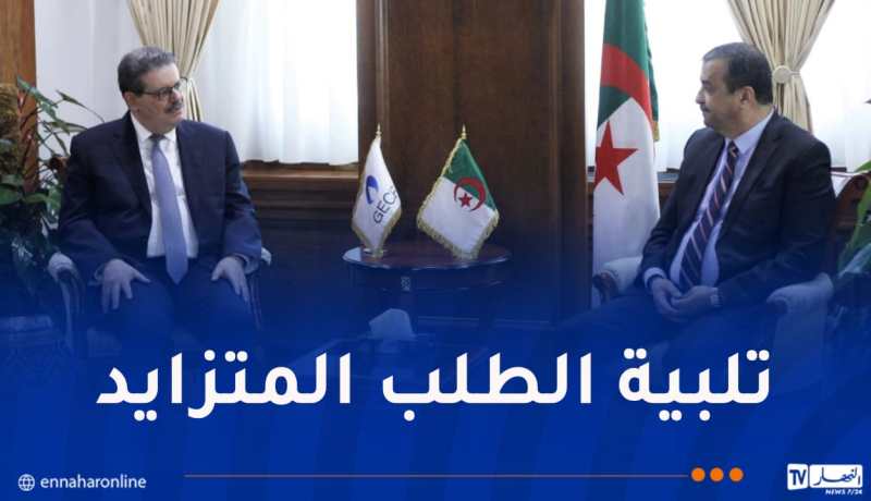 محادثات بين عرقاب وحامل حول أوضاع السوق العالمية للغاز الطبيعي