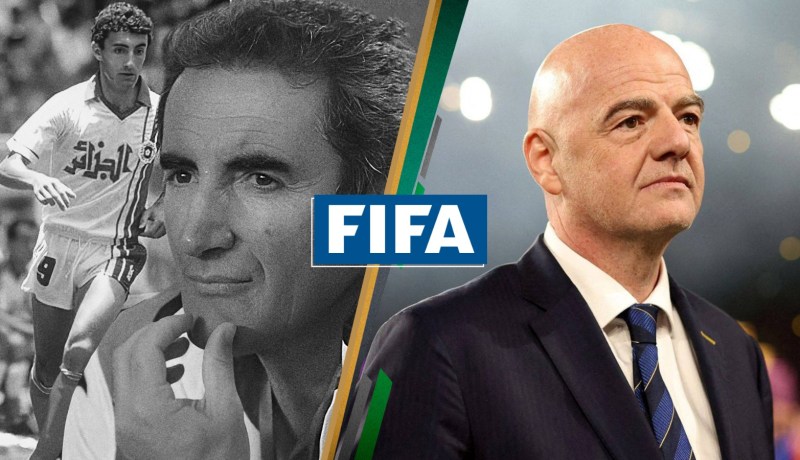 إنفانتينو ينعى أسطورة الكرة الجزائرية جمال مناد