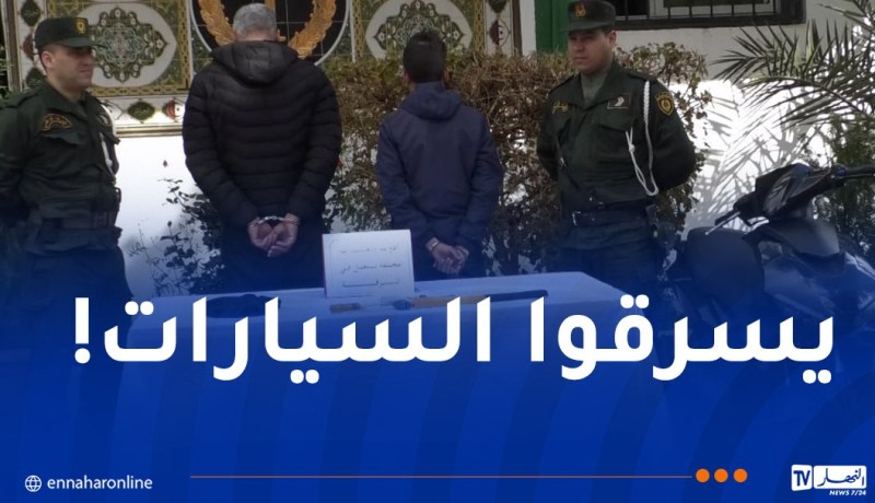 العاصمة: تفكيك 4 شبكات إجرامية تحترف سرقة المركبات